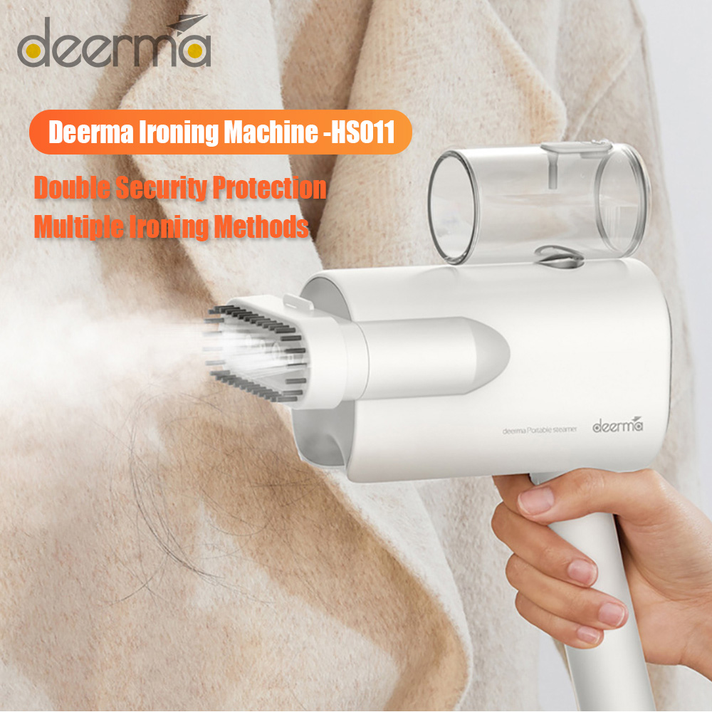 Bàn Ủi Cầm Tay Hơi Nước Deerma HS011 Có Thể Gấp Gọn Tiện Lợi 220V 800W