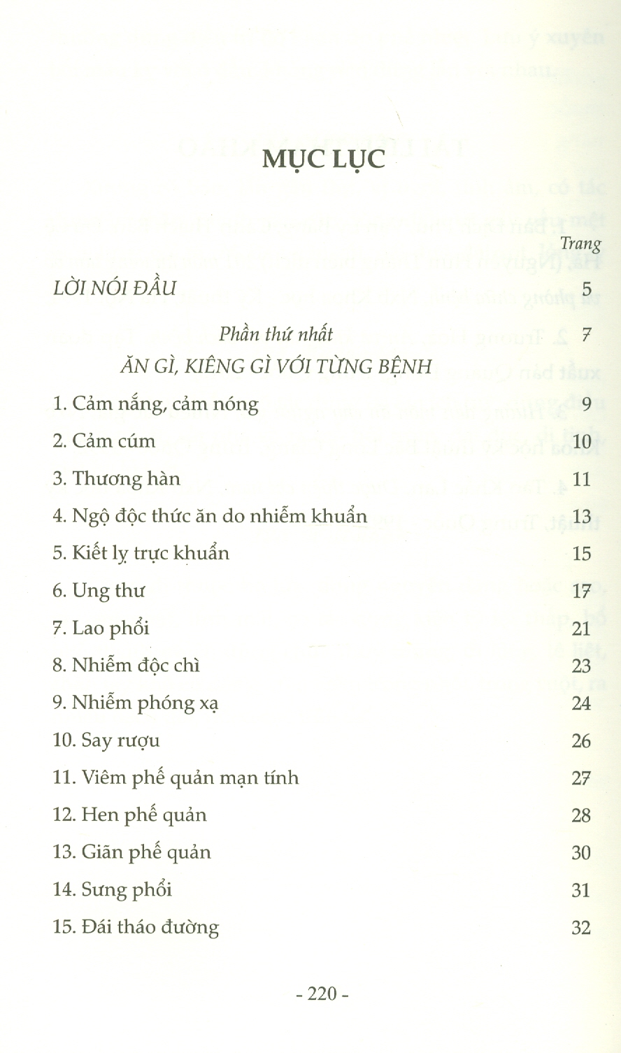 Hình ảnh Ăn Uống Khoa Học Với 60 Bệnh Thường Gặp