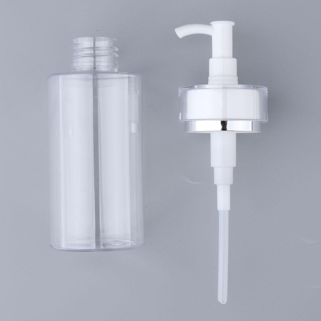 Perfume DIY Empty Clear Glass Bottle Refillable Jar - Clear, 120ml