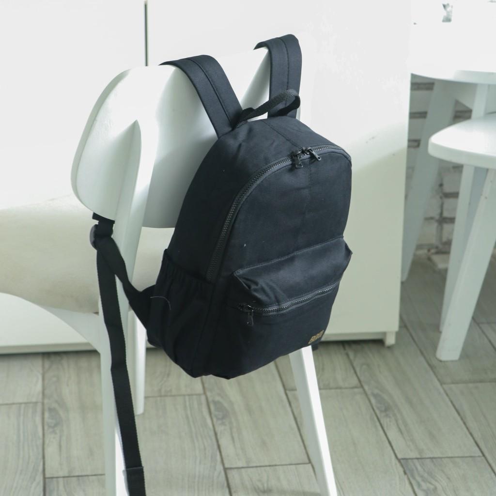 Balo học sinh thời trang, kiểu dáng basic, chất liệu bố cao cấp - BOM