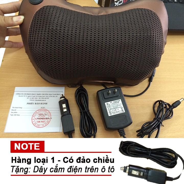 Gối massage hồng ngoại 8bi quả cầu cao cấp