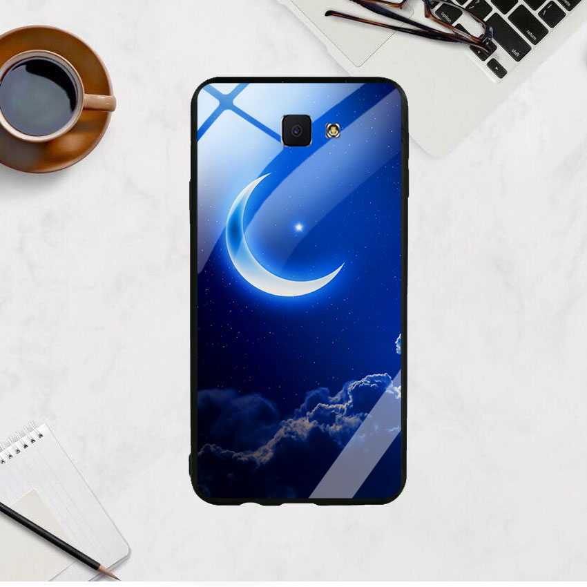 Ốp Lưng Kính Cường Lực cho điện thoại Samsung Galaxy J7 Prime -  0220 MOON01