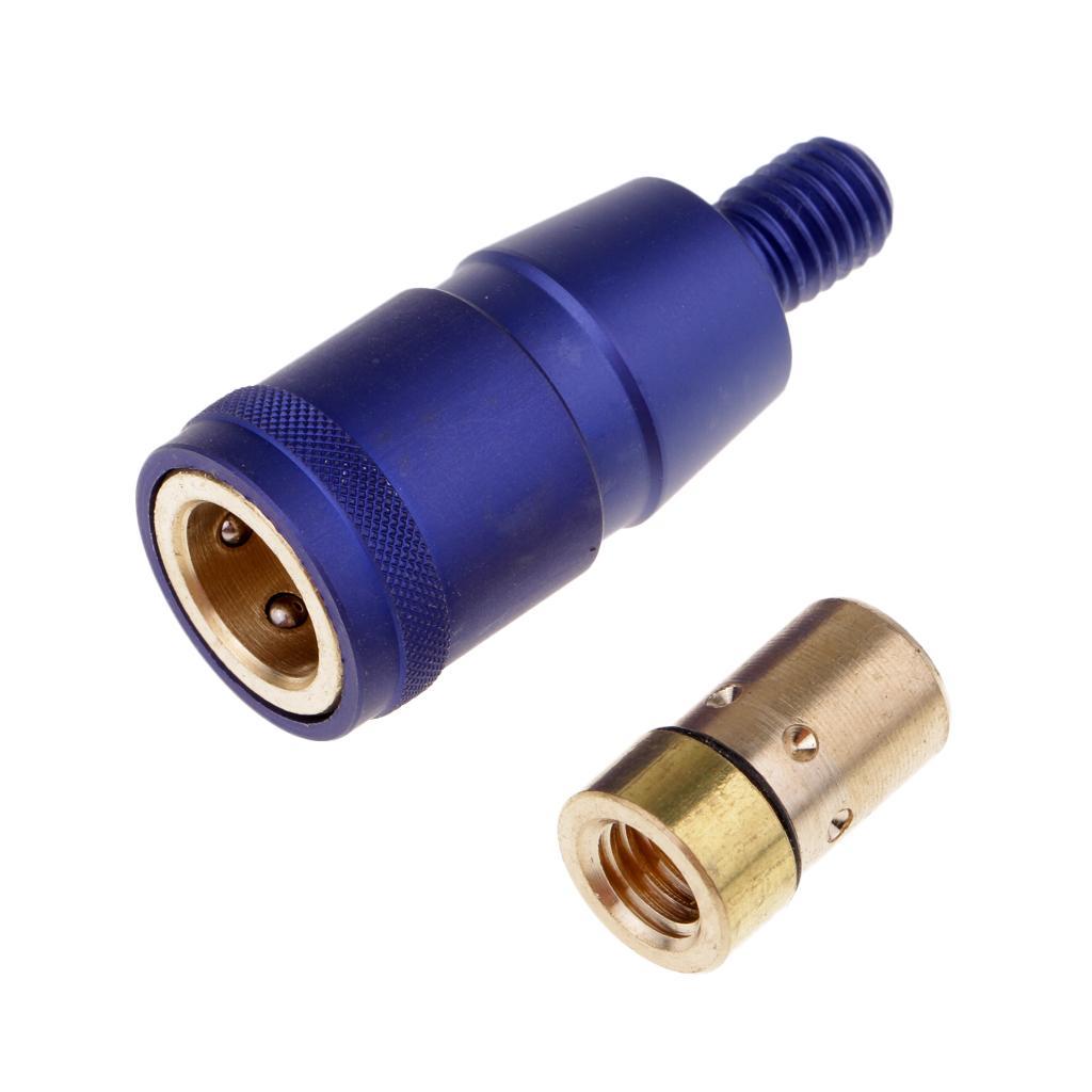 Set of 2pcs Fishing Landing Net Connector Head Screws Quick Release Adapter