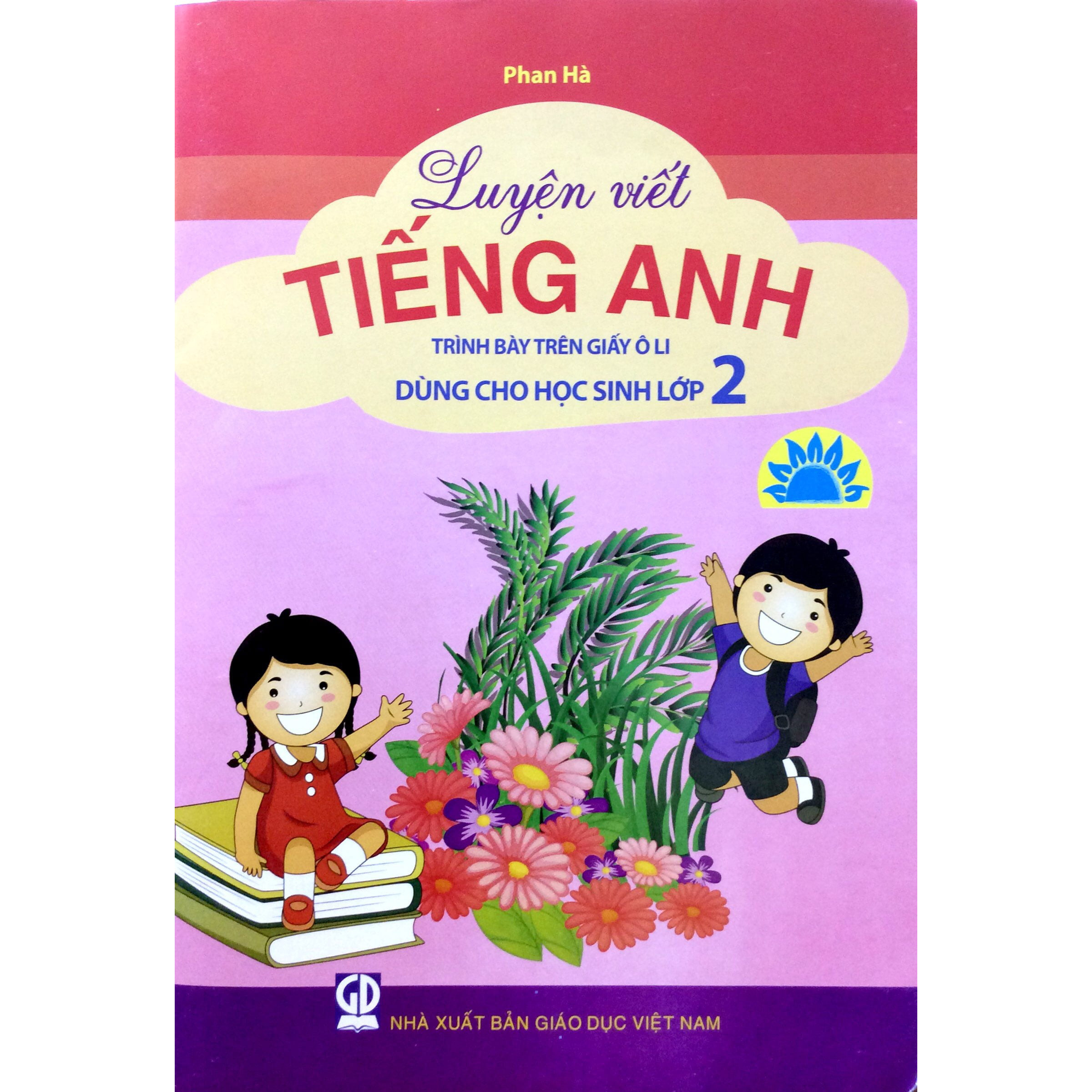 Luyện viết Tiếng Anh dùng cho HS lớp 2 - Trình bày trên giấy ôli