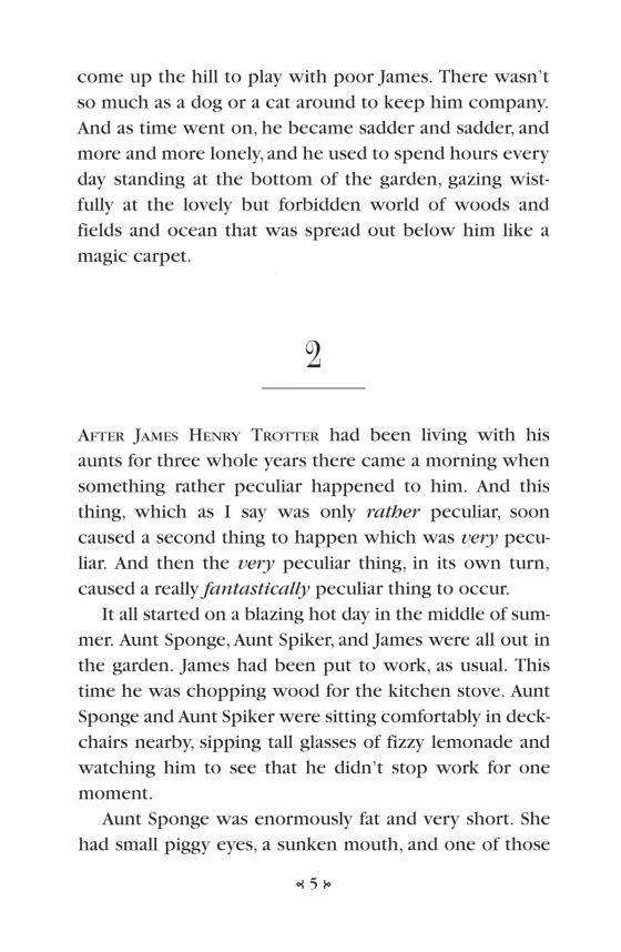 Sách ngoại văn: James and the Giant Peach: The Scented Peach Edition