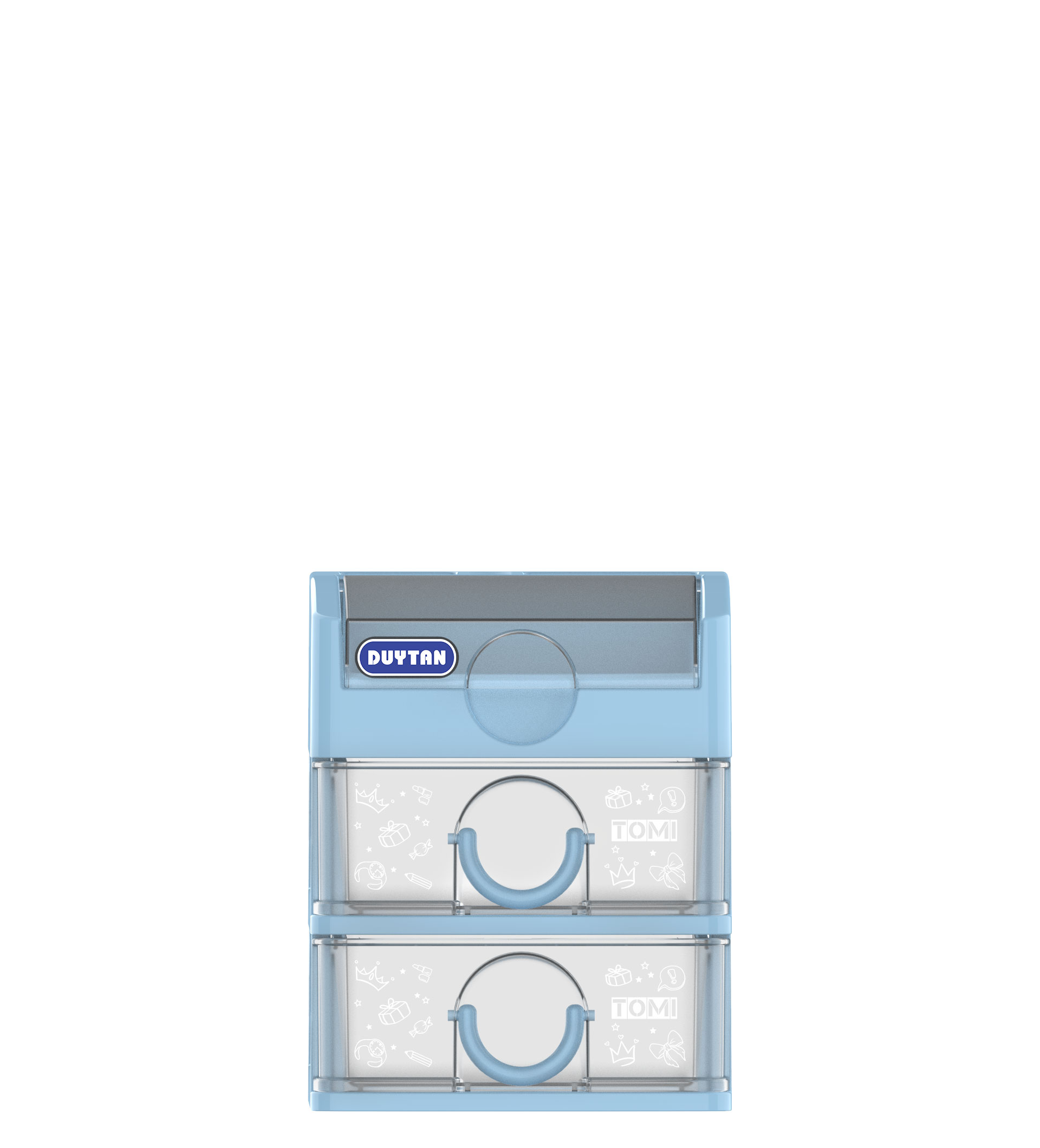 Tủ Nhựa Mini Duy Tân Tomi nhỏ 3 - 4 - 5 Tầng Nhựa PP/ABS, Tủ Mỹ Phẩm, Tủ Văn Phòng, Mini Để Bàn Tiện Lợi - Giao ngẫu nhiên