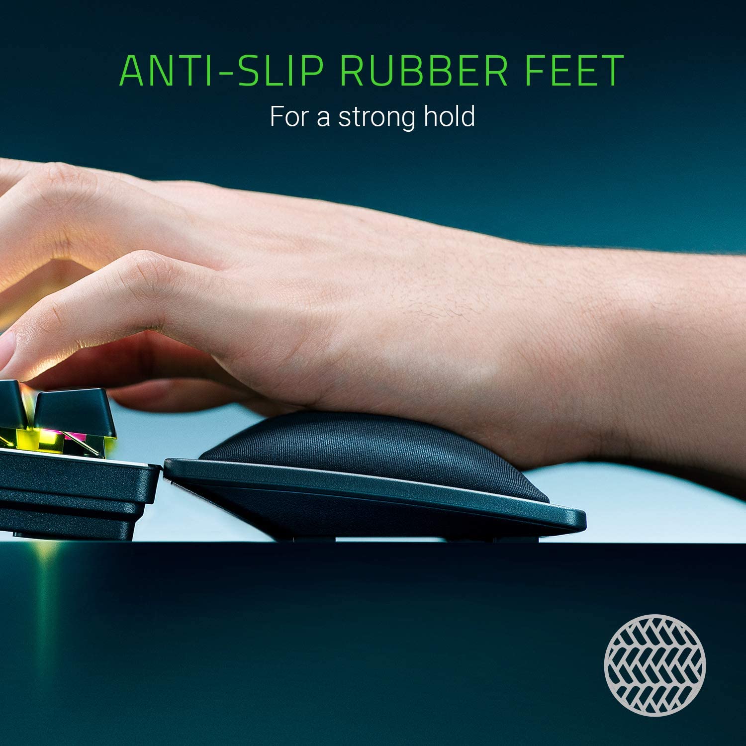 Đệm tay Razer Ergonomic Wrist Rest Pro [Mới, hàng chính hãng]