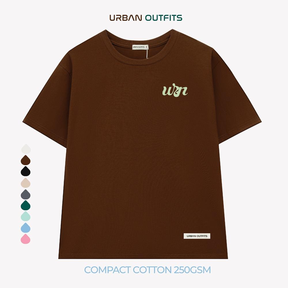 Áo Thun Tay Lỡ Form Rộng URBAN OUTFITS ATO170 Local Brand In Hoa ver 2.0 Chất Vải 95% Compact Cotton 250GSM Dầy