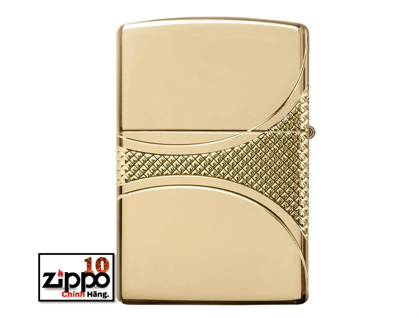 Bật lửa ZIPPO 49108 Armor Fleur-de-lis Design - Chính hãng 100%