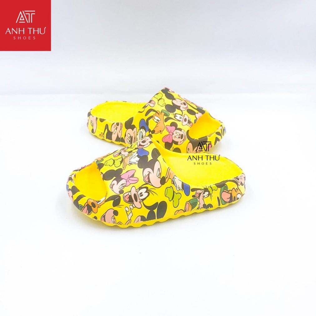 Freeship DÉP BÁNH MÌ TRẺ EM QUAI NGANG IN HÌNH MICKEY SIÊU CƯNG HOTTREND 2021 NHẸ MỀM ÊM - MT27BABY