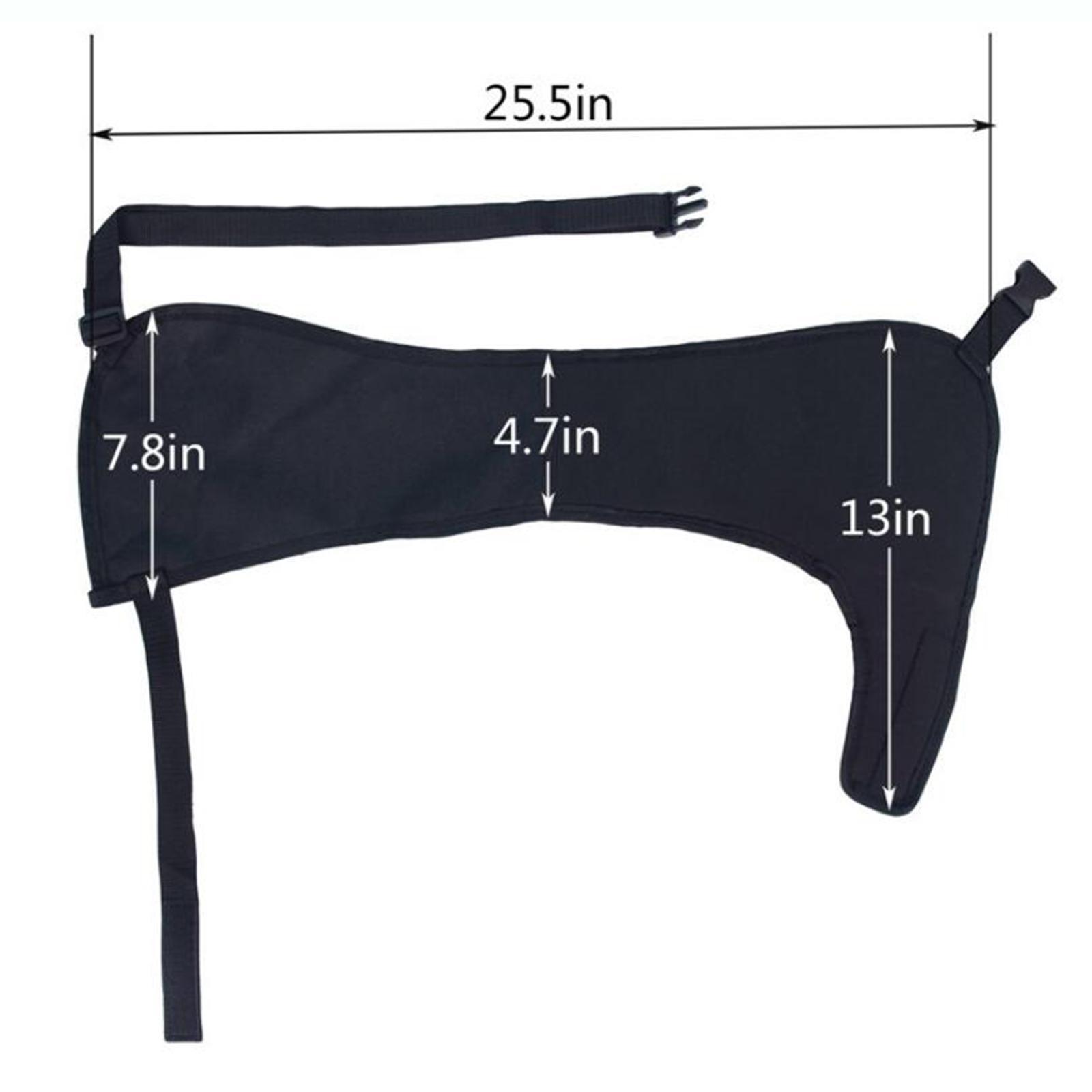 Pad Adjustable Sports Protective Pad for Hunting Reduction Black