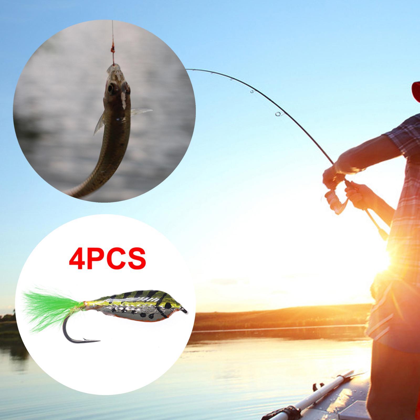 Fishing Bass Pike Flies for Trout Bass Fishing Multiple Colors Fly Fishing Hard Fishing Lures