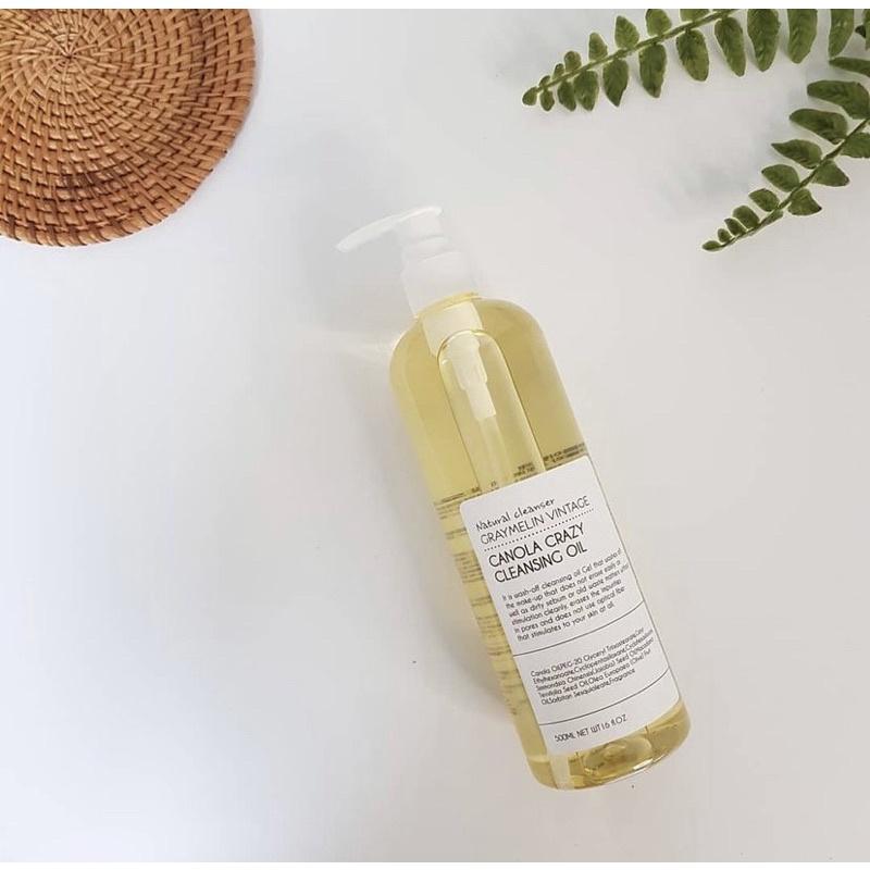 DẦU TẨY TRANG HOA CẢI GRAYMELIN VINTAGE-CANOLA CRAZY CLEANSING OIL