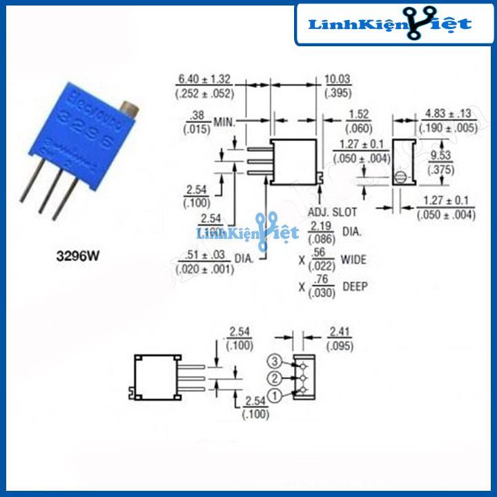 Biến Trở Vi Chỉnh 3296W