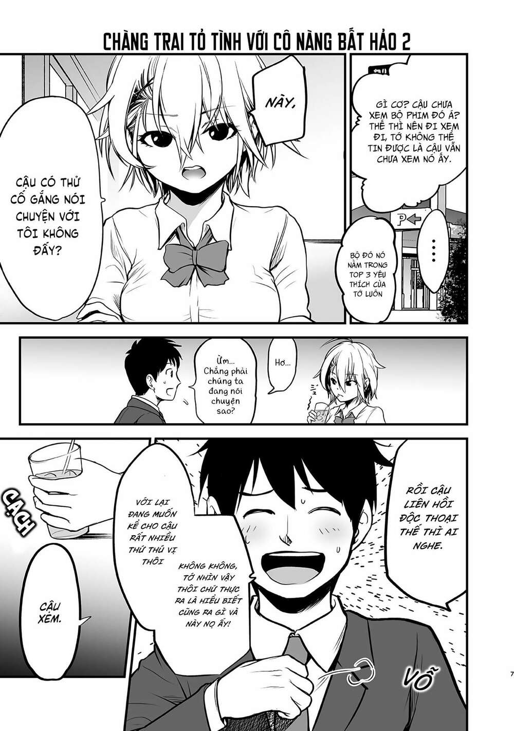 chàng trai tỏ tình với "cô nàng bất hảo" chapter 2 2