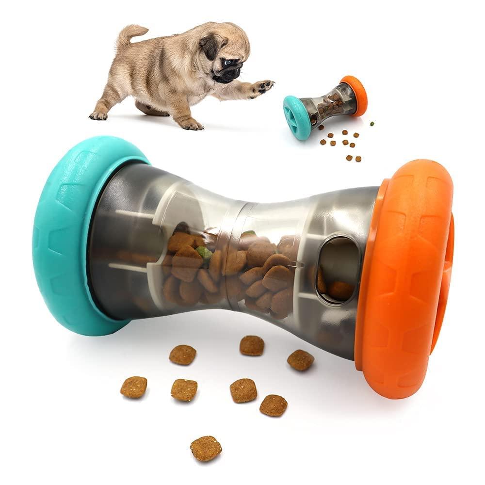 Đồ chơi chó ăn cho chó, đồ chơi chó con chó tương tác IQ, tự động câu đố thú cưng vui nhộn, cải thiện tiêu hóa con chó
