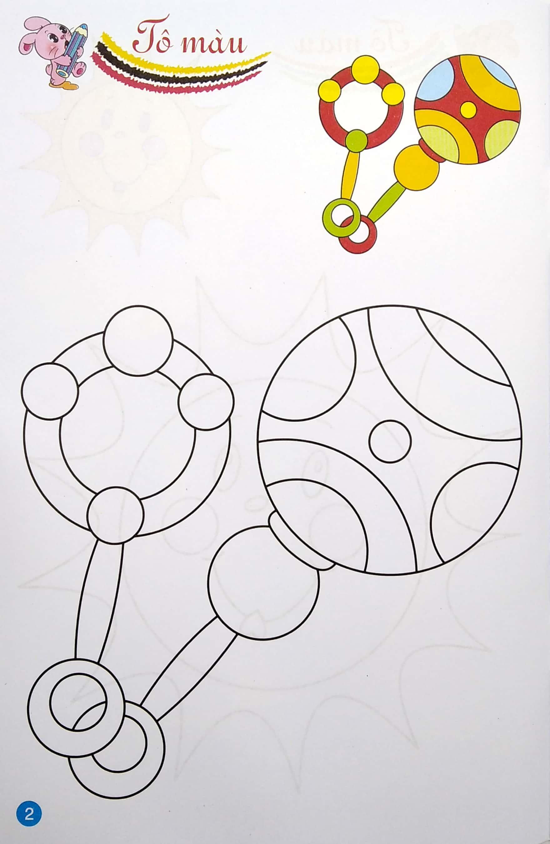 Bé Tập Làm Họa Sĩ Tô Màu