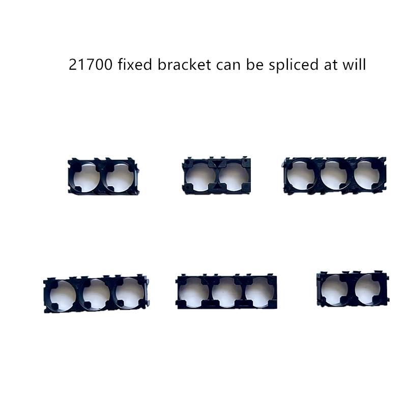 10 CHIẾC 21700/32650 giá đỡ pin lithium nhà sản xuất kết hợp cố định khóa thắt lưng Màu sắc: 21700 2S 21.2MM