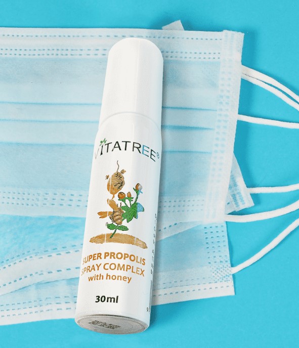 Keo ong xịt họng Vitatree - 30ml - chai