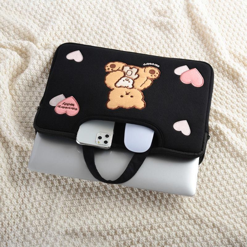 Đa Năng Đựng Laptop 11 12 14 Inch Chống Nước Túi Đựng Máy Tính Xách Tay Cho Macbook Air Pro 13 15Inch Đơn Giản Hình Hoạt Hình mẫu Túi Xách