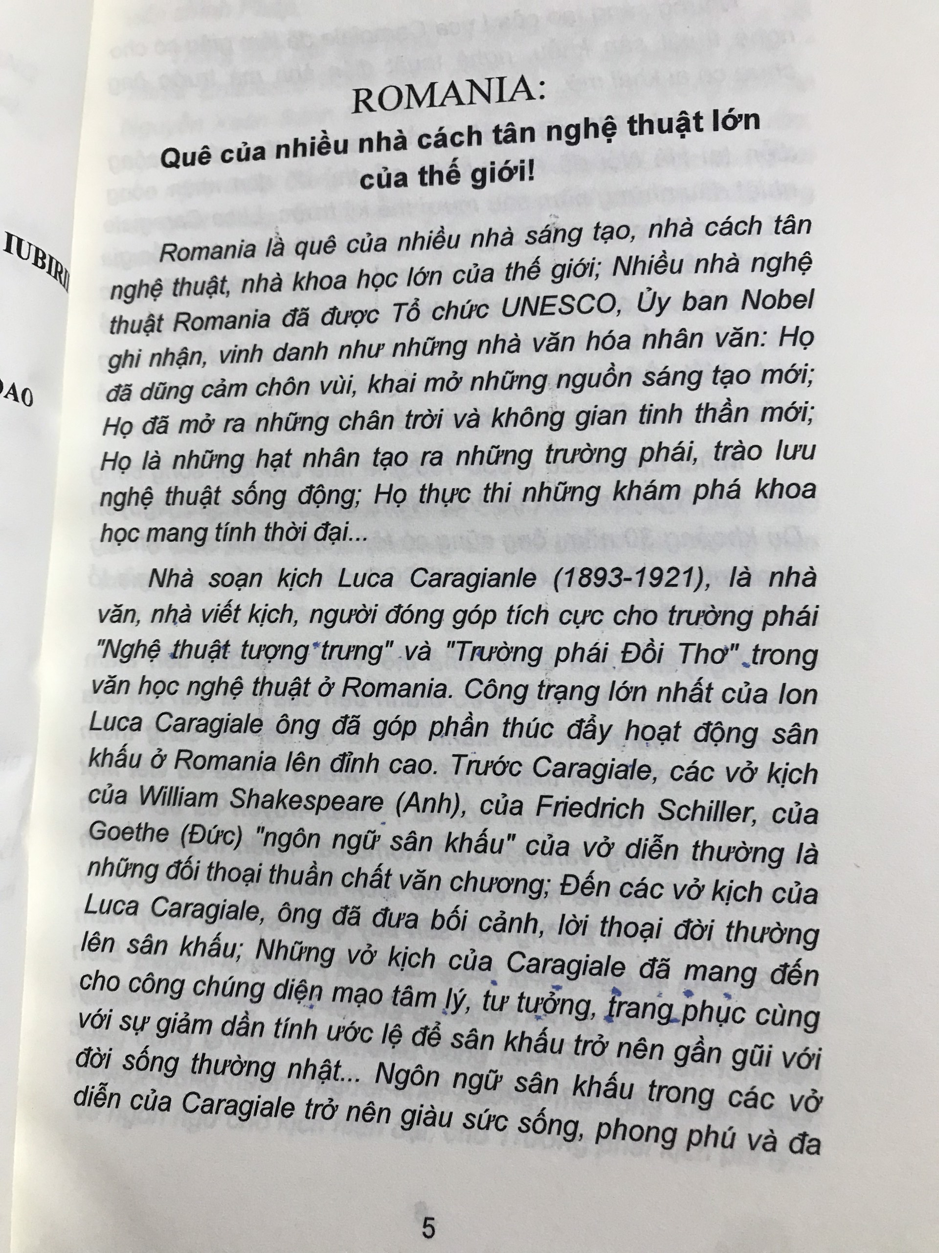 Tình Khúc: Sự Linh Thiêng Và Thảm Trạng - Stefan Dumitrescu (Văn học Rumani - Dịch giả Phạm Viết Đào ký tặng)