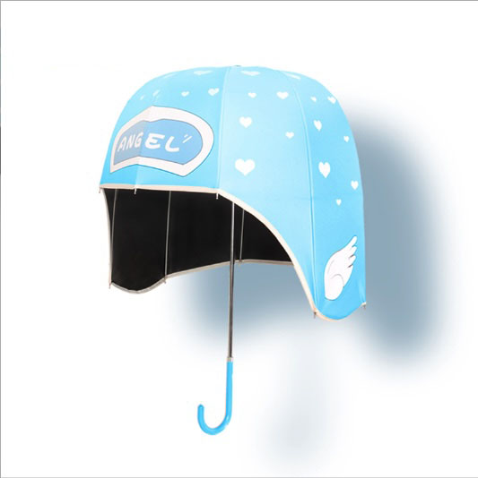Dù đi nắng che mưa cho Trẻ Em Helmet Umbrella Cực Dễ Thương