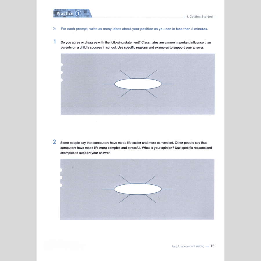 Toefl iBT I Writing New Edition