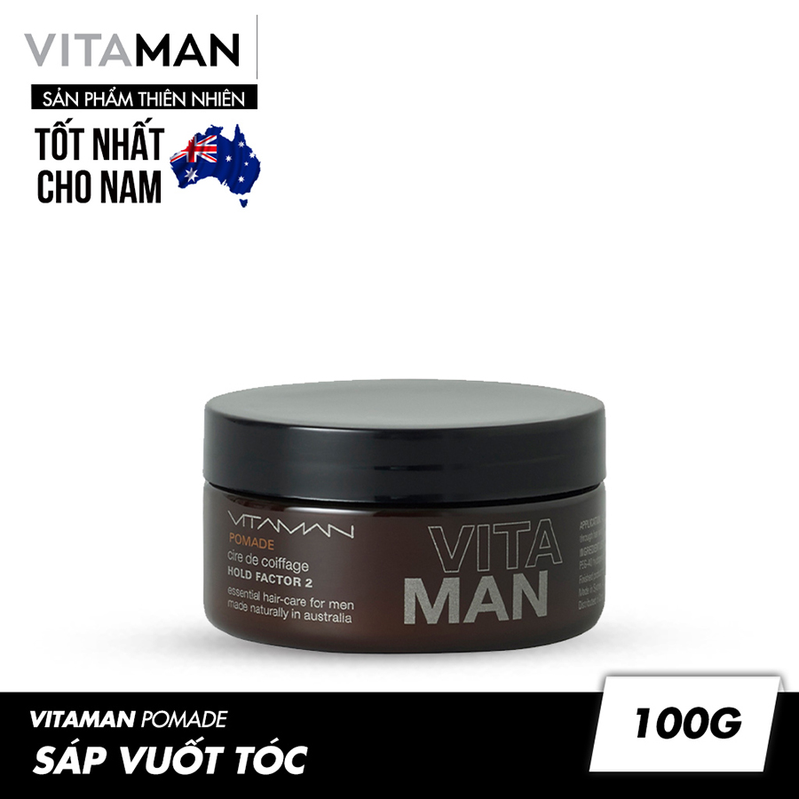 Sáp Vuốt Tóc Vitaman Pomade 100g