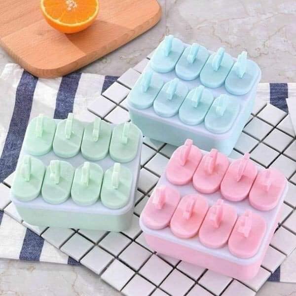 KHUÔN LÀM KEM QUE 8 CÂY TIỆN DỤNG