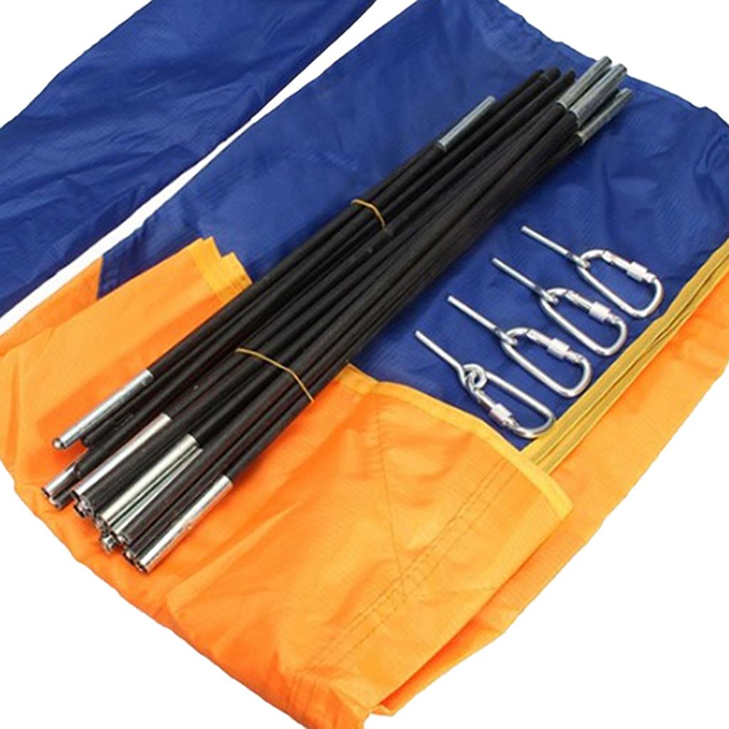 3/4 Person Waterproof Inflatable Boat Kayak Canopy Awning Sun Shade Shelter Tent