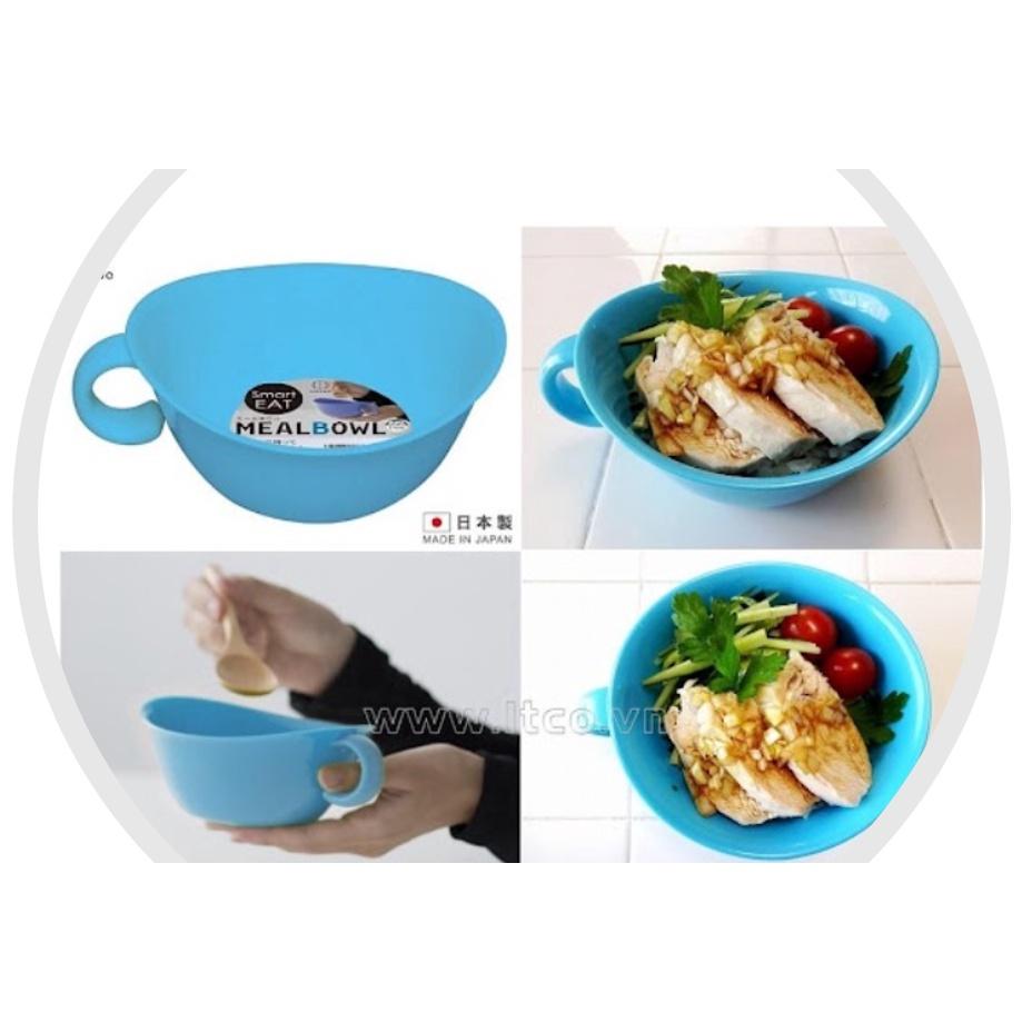 Bát ăn cho bé có quai cầm nhiều màu NỘI ĐỊA NHẬT BẢN