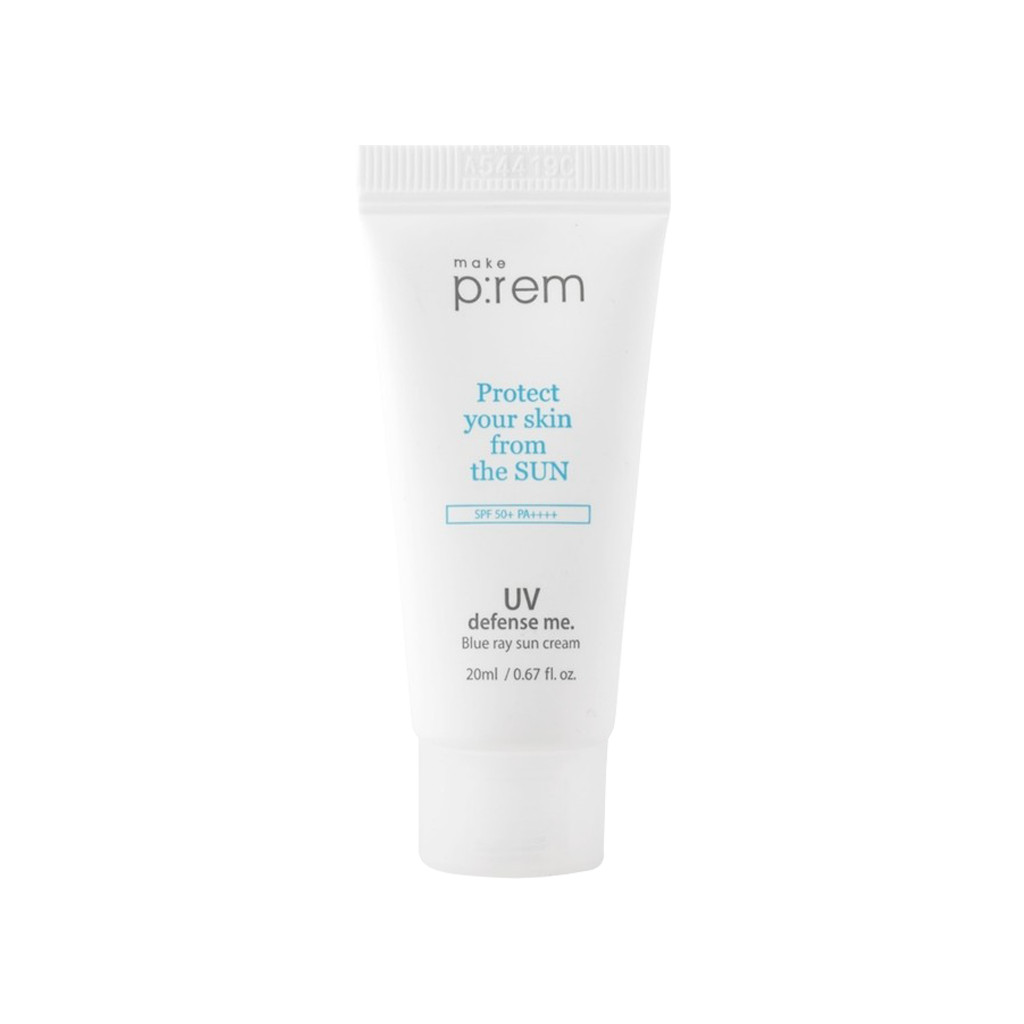 Kem Chống Nắng Make P:rem Protect UV Defense Me Blue Ray Sun Cream 20ml