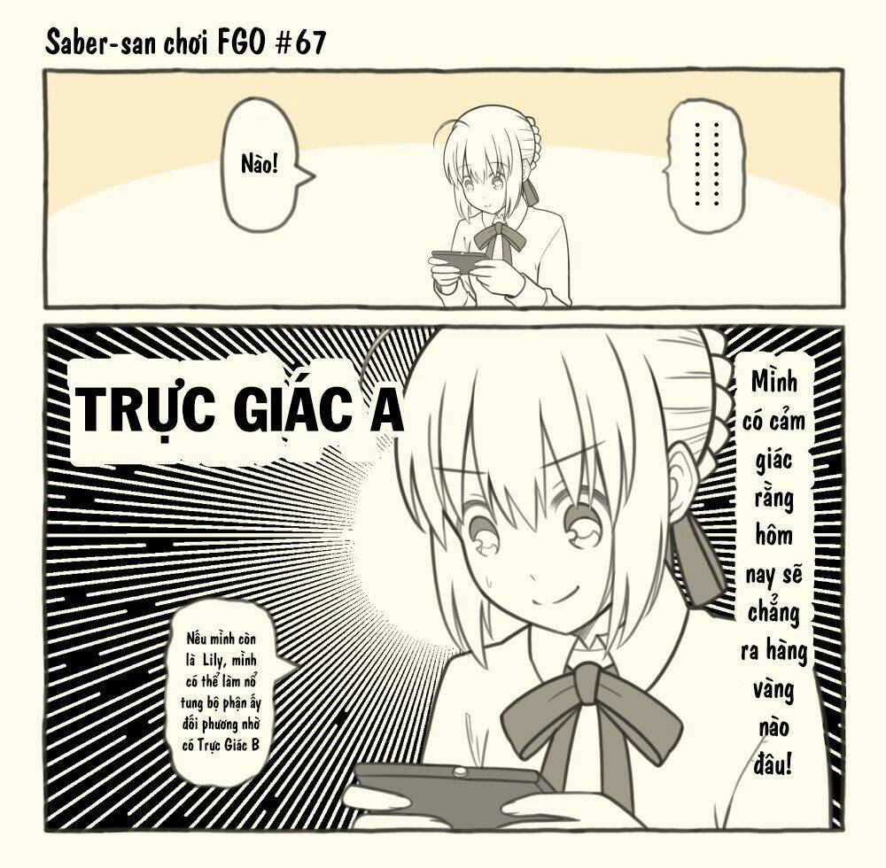 saber-san chơi fgo! chapter 51 22
