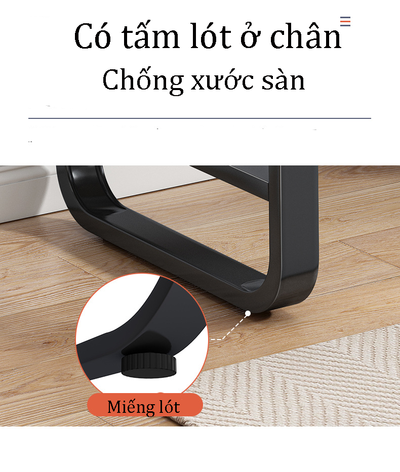 Bàn làm việc chân sắt chống gỉ có ngăn kéo kèm khóa để đồ an toàn tiện dụng, bàn học chân sắt mặt gỗ cao cấp phong cách hiện đại