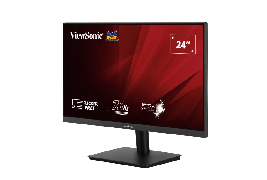 MÀN HÌNH VIEWSONIC VA2406-MH (23.8 INCH/FHD/IPS/75HZ/1MS/LOA)- Hàng chính hãng