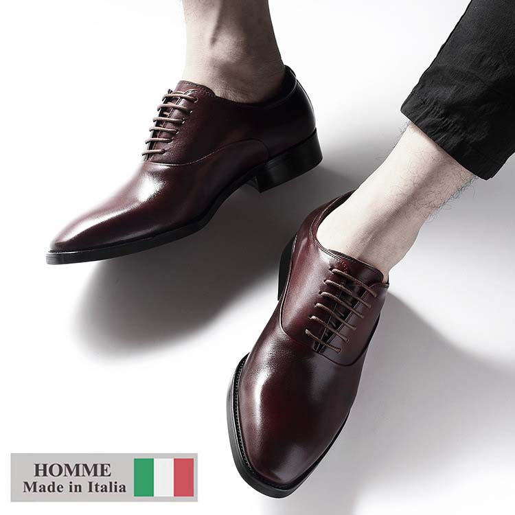 Homme Marlborough - Oxford Italian Leather  Shoes