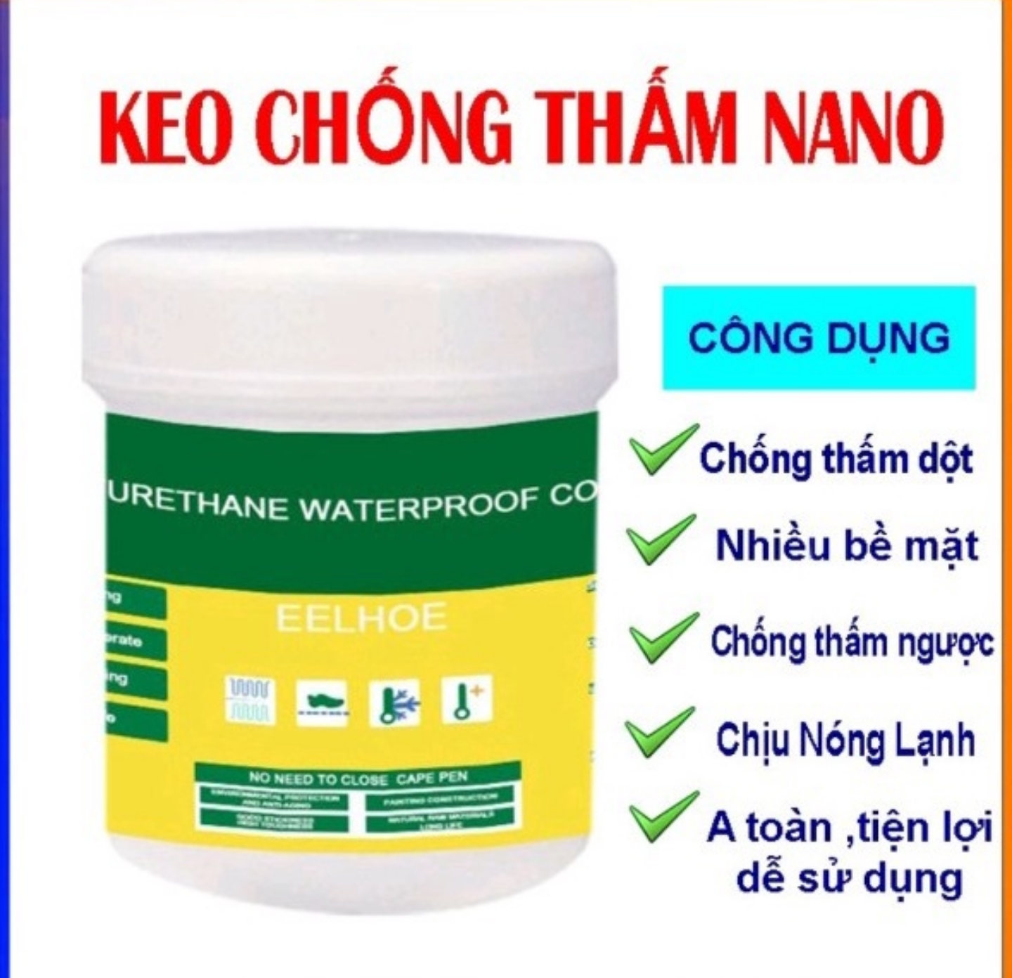 HỘP KEO CHỐNG THẤM QUÉT MỌI THỨ ĐA NĂNG TIỆN DỤNG LOẠI TỐT