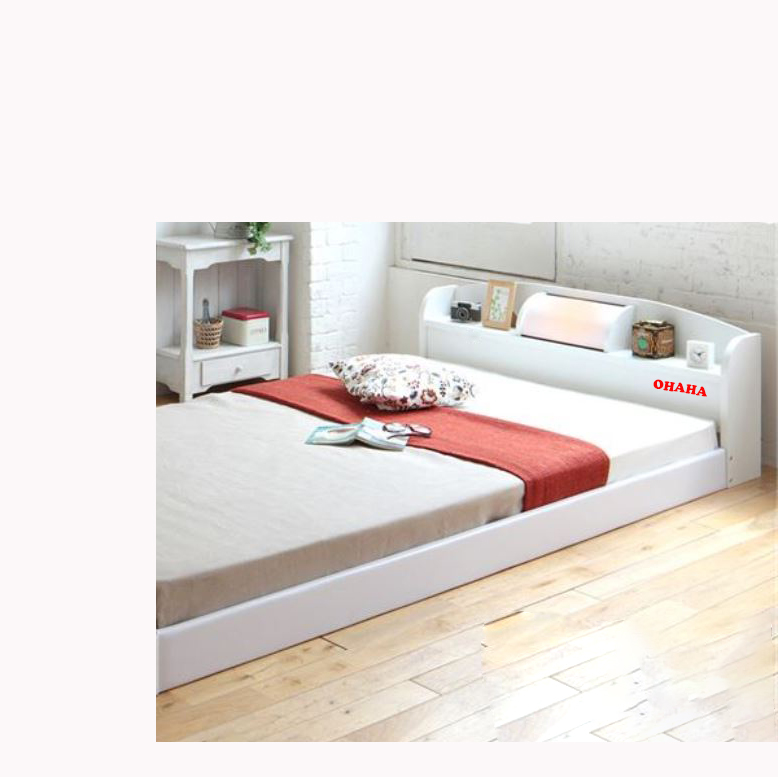 GIƯỜNG NGỦ CAO CẤP HMR LÕI XANH CHỐNG ẨM OHAHA JAPANESE STYLE - WHITE BED