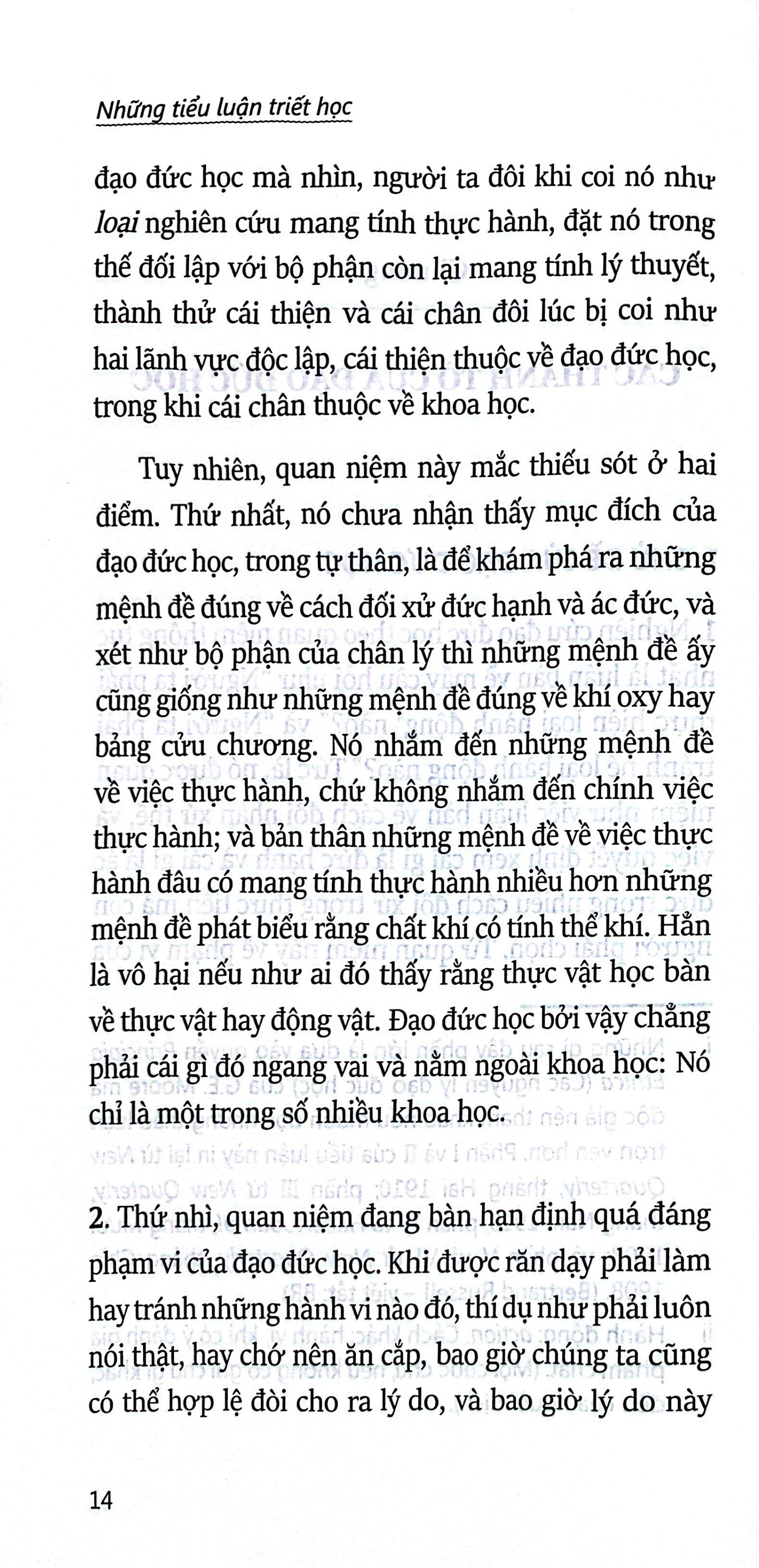 Sách - Những Tiểu Luận Triết Học - Philosophy Essays (Tái Bản 2025)
