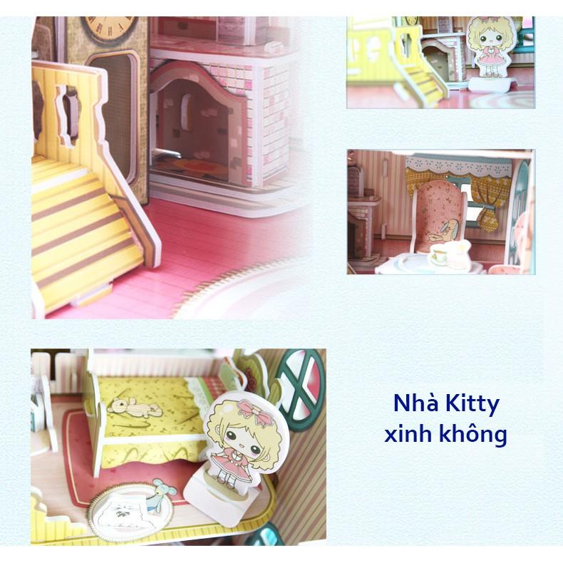 Mô hình giấy 3D - Sweet Villa - P615h