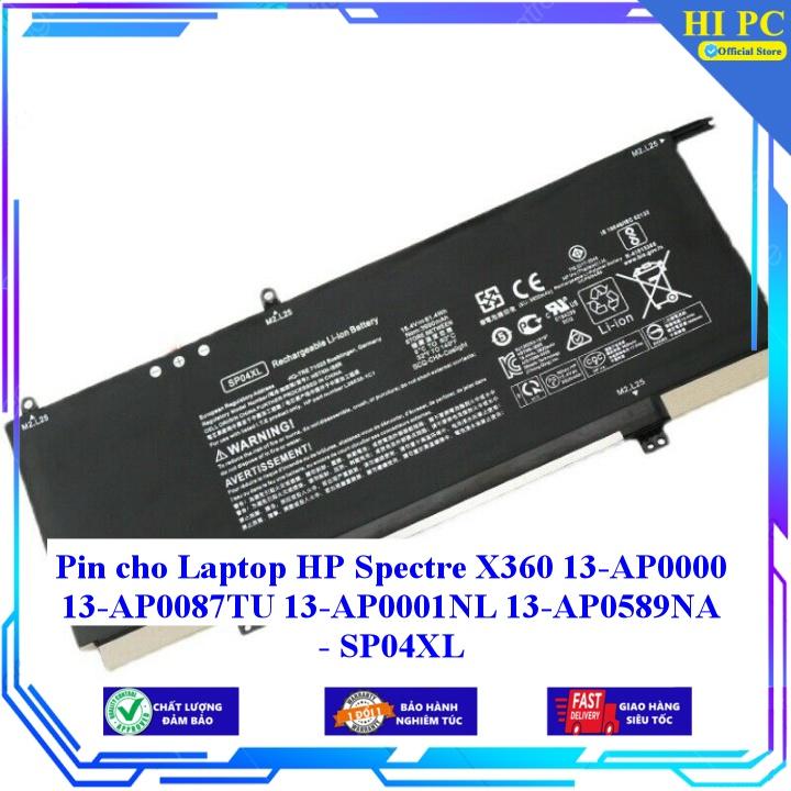 Pin cho Laptop HP Spectre X360 13-AP0000 13-AP0087TU 13-AP0001NL 13-AP0589NA SP04XL - Hàng Nhập Khẩu