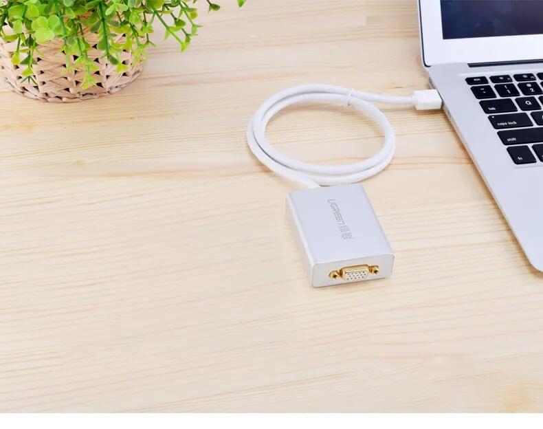 Ugreen UG4024440244TK 80CM Cáp chuyển USB 2.0 sang VGA cao cấp - HÀNG CHÍNH HÃNG