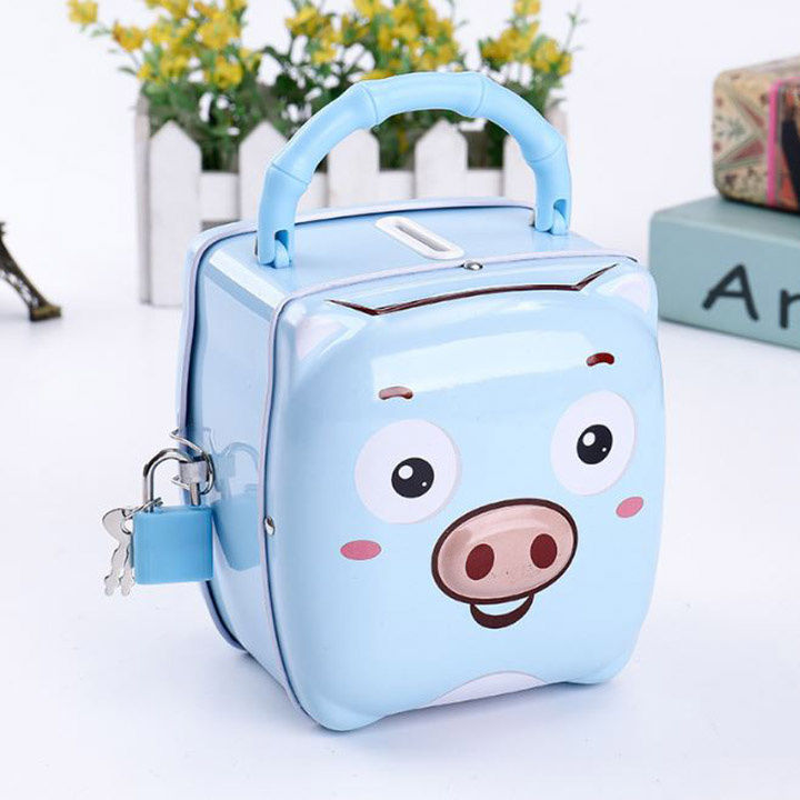 Két Sắt Tiết Kiệm Hình Con Heo