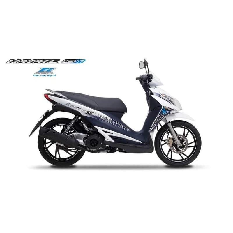 Tem rời hayate ss xanh trắng hoa văn