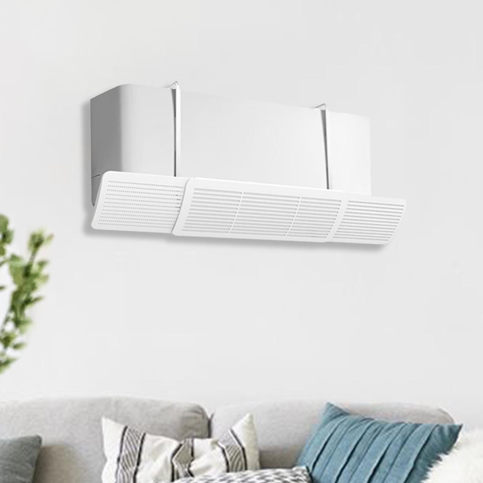 Air Conditioner Deflector Confinement Cold Air Outlet Air Baffle Universal Length Angle Adjustable Windshield Air Conditioning Windshield