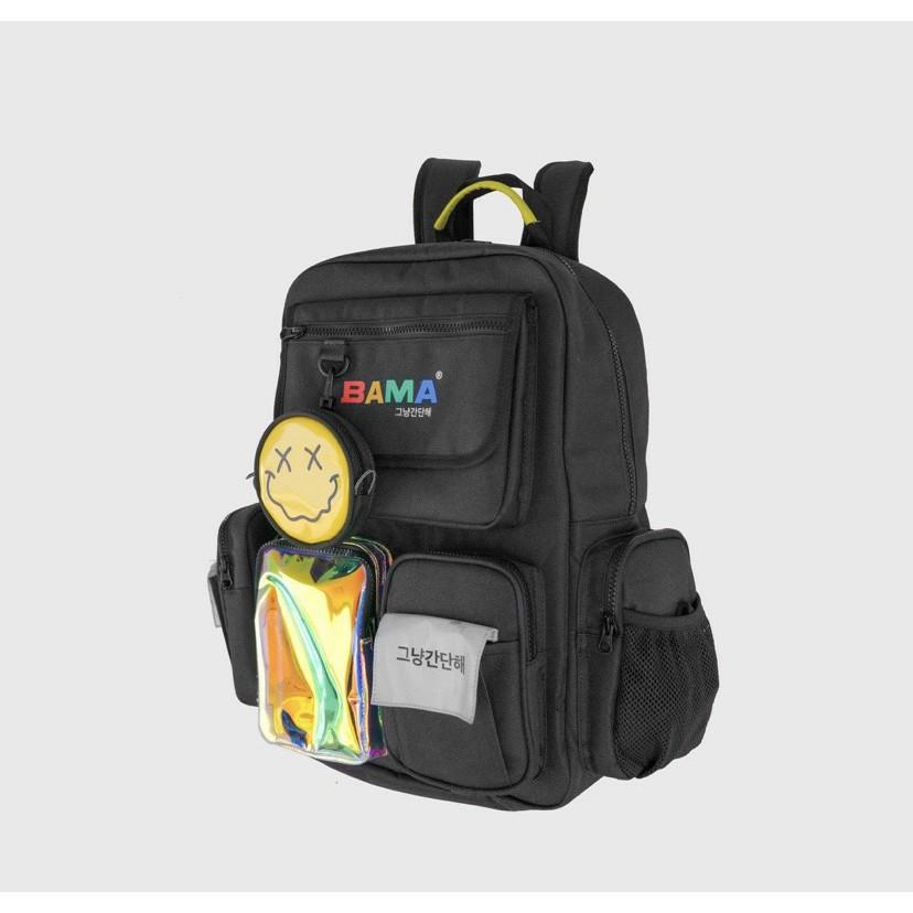 Balo Bama 444 Backpack kèm túi tròn mini