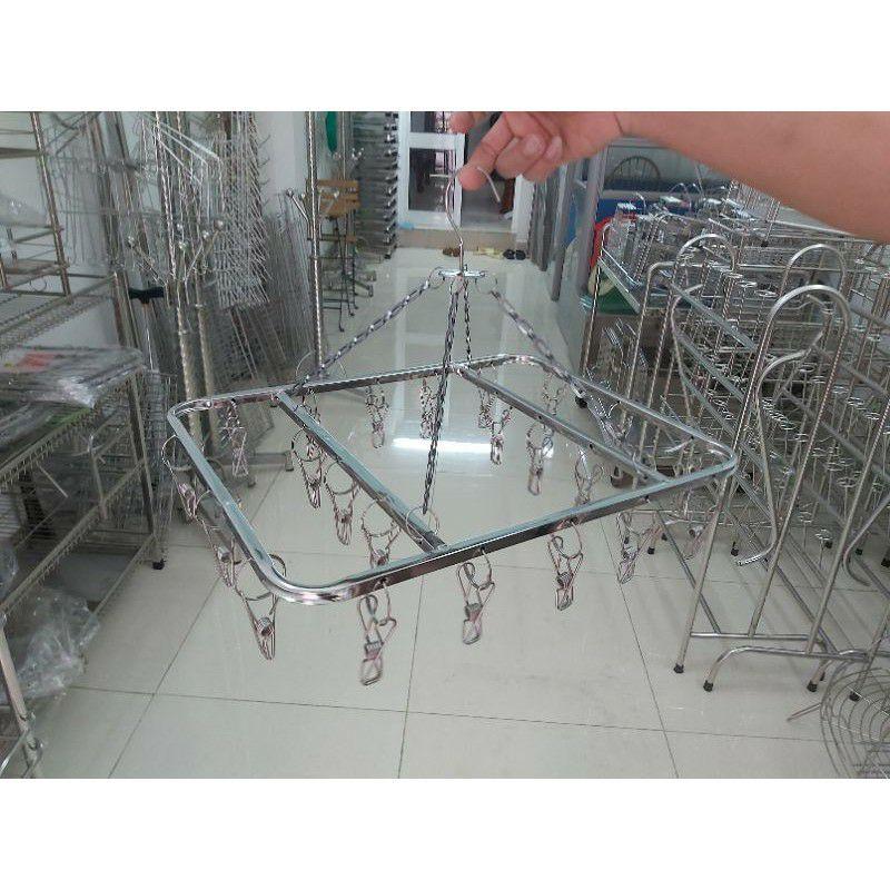 Móc tròn,móc chùm inox treo quần áo