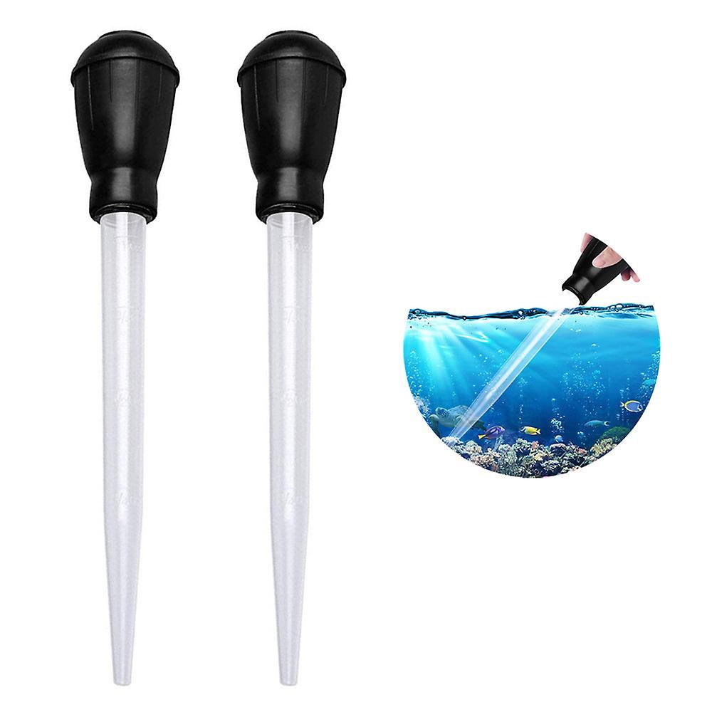 30Ml Cá Thay Nước Bể Cá Ống Nhỏ Giọt 2 Gói Hướng Dẫn Sử Dụng Bể Cá Sạch Pipet Ống Nhỏ Giọt Vệ Sinh Bể Cá chất Thải Sỏi Tẩy Trang