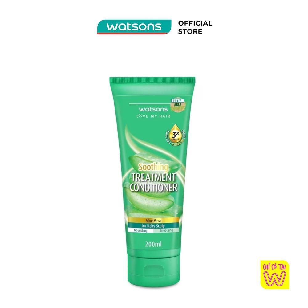 Dầu Xả Watsons Treatment Conditioner Lô Hội For Itchy Scalp 200ml