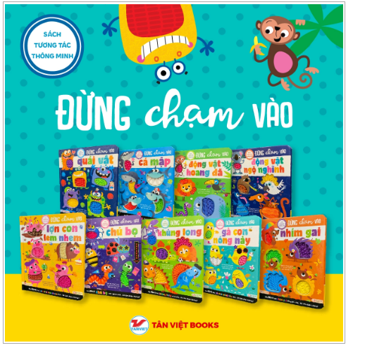 Combo 9 Cuốn Sách Tương Tác Thông Minh: Đừng Chạm Vào